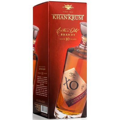 Khan Krum 10 Year Old XO Brandy 50cl, 40% ABV